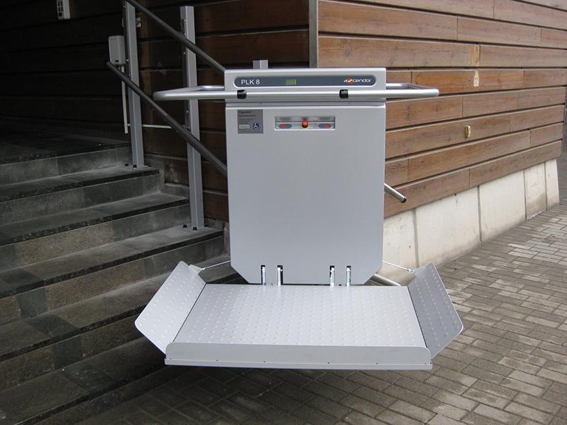 Plattformlift Eingang